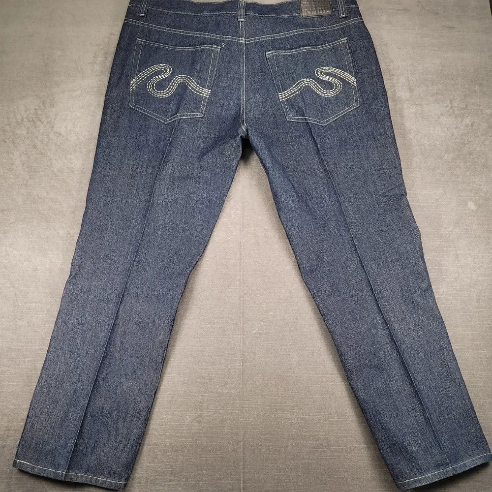 Old‎ Skool Vintage Jeans Denim Blue Baggy Skater Hip Hop Men's Size 44